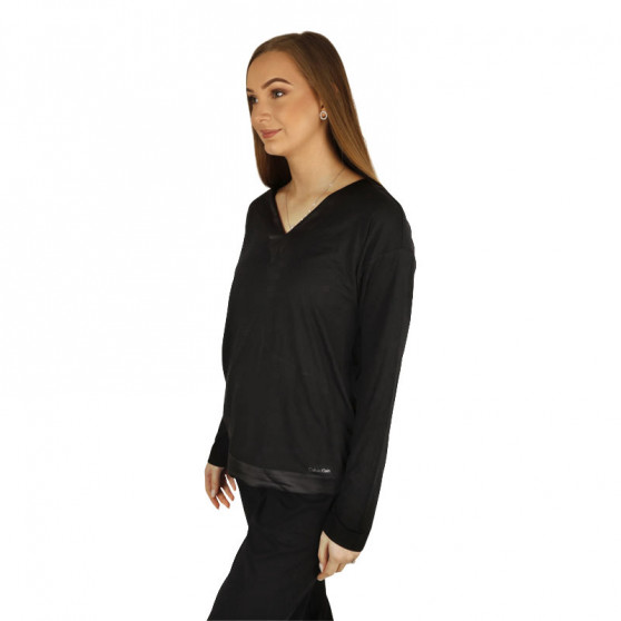 Camisa de dormir para mulher Calvin Klein preto (QS6528E-UB1)