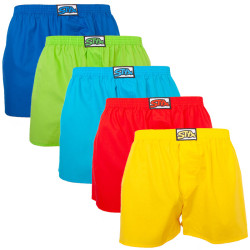 5PACK Boxers para homem Styx borracha clássica multi-coloured (A96769646869)