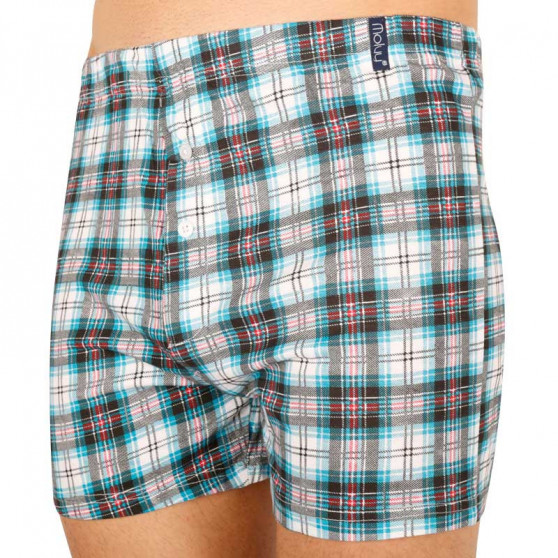 Boxers para homem Molvy azul (MP-1015-BBU)