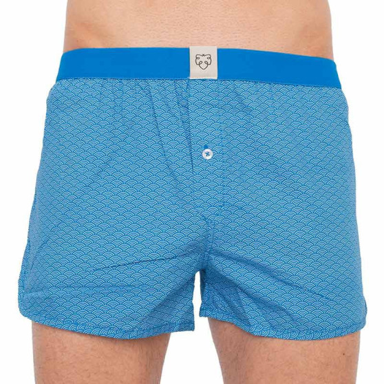 Sem embalagem - Boxers para homem A-dam azul (JUR)