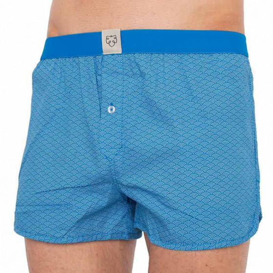 Sem embalagem - Boxers para homem A-dam azul (JUR)