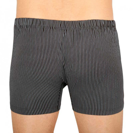 Boxers para homem Andrie preto com riscas azuis (PS 5541 C)