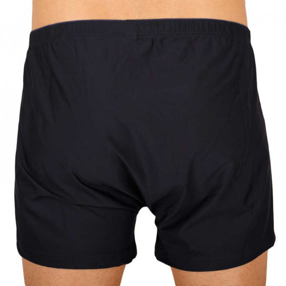 2PACK Boxers para homem S.Oliver azul escuro superdimensionado (26.899.97.4502.16C4)