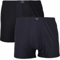 2PACK Boxers para homem S.Oliver azul escuro superdimensionado (26.899.97.4502.16C4)