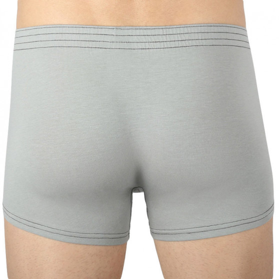 Boxers para homem Styx borracha clássica light grey (Q1062)