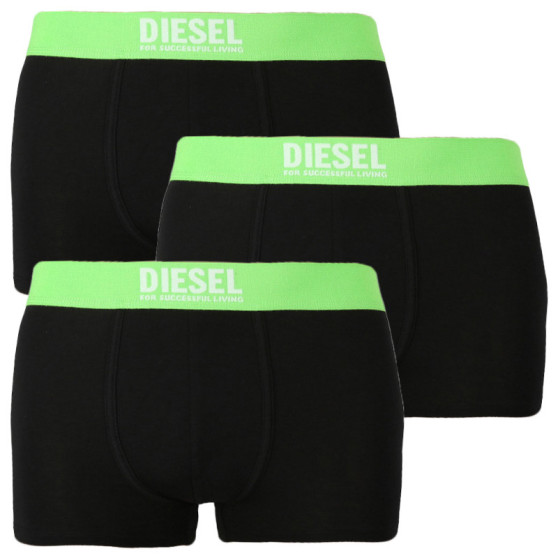 3PACK Boxers para homem Diesel preto (00ST3V-0DDAM-E4101)