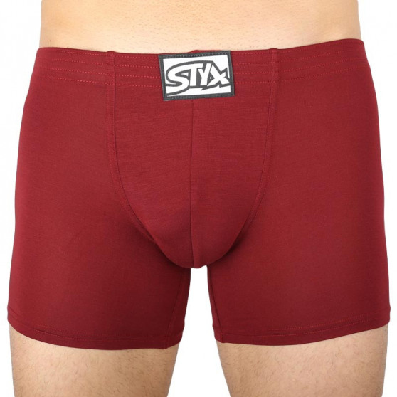 3PACK Boxers para homem Styx elástico clássico comprido (F10606263)