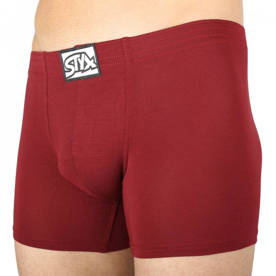 3PACK Boxers para homem Styx elástico clássico comprido (F10606263)