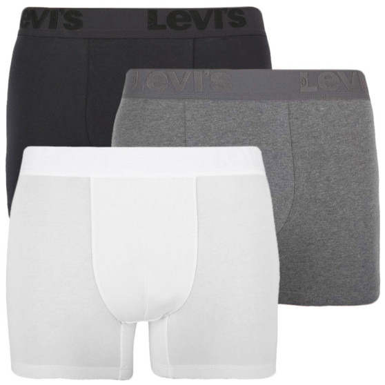 3PACK Boxers para homem Levis multicolorido (905045001 010)