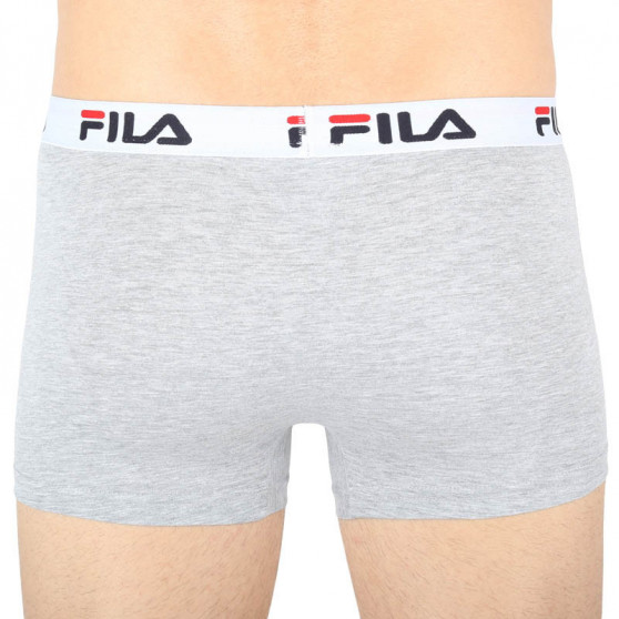 2PACK Boxers para homem Fila cinzento (FU5016/2-400)