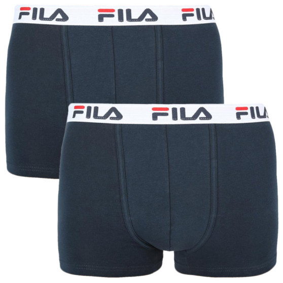 2PACK Boxers para homem Fila azul (FU5016/2-321)