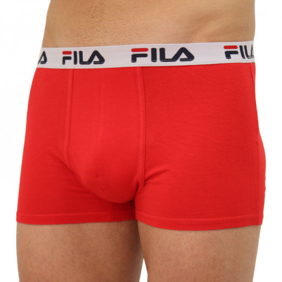 2PACK Boxers para homem Fila vermelho (FU5016/2-118)