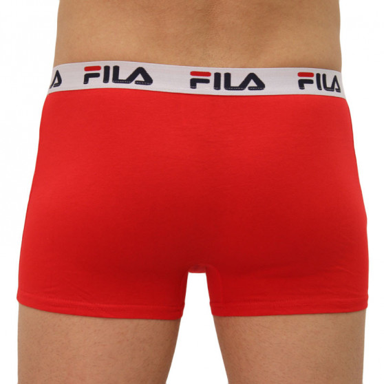 2PACK Boxers para homem Fila vermelho (FU5016/2-118)