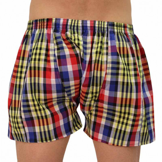 Boxers para homem Styx clássico elástico multi-colorido (A833)