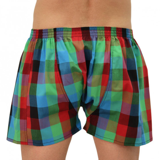 Boxers para homem Styx clássico elástico multi-colorido (A836)