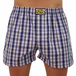 Boxers para homem Styx clássico elástico multi-colorido (A106)