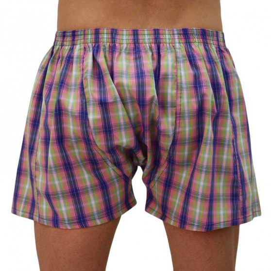 Boxers para homem Styx clássico elástico multi-colorido (A108)