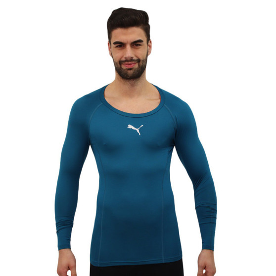 Camisa de desporto para homem Puma green (655920 27)