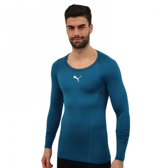 Camisa de desporto para homem Puma green (655920 27)