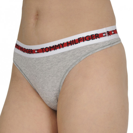 Tanga para mulher Tommy Hilfiger cinzento (UW0UW02458 PG5)