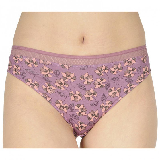 2PACK cuecas para mulher Lama roxo (L-1284 BI)