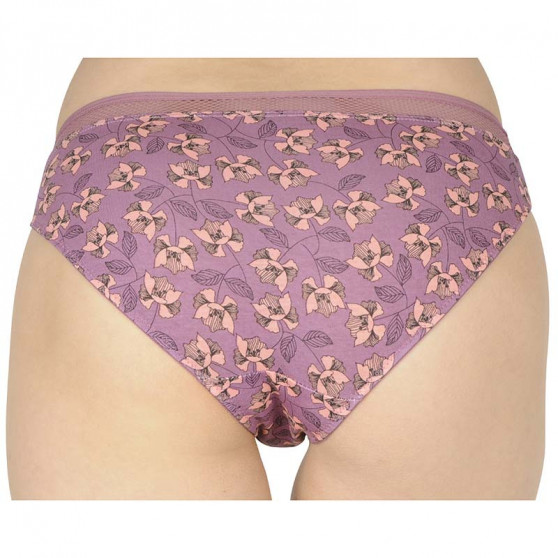 2PACK cuecas para mulher Lama roxo (L-1284 BI)