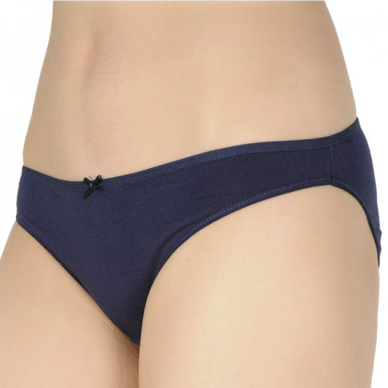 3PACK cuecas para mulher Lama azul escuro (L-400 MB-04)