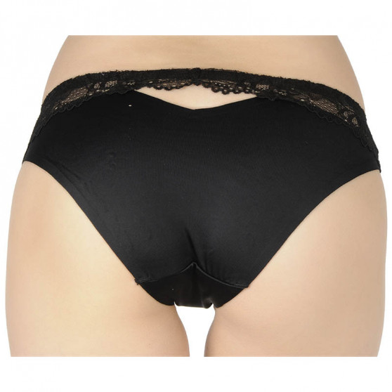 Cuecas para mulher Lama preto (L-POL 5006 MB-02)