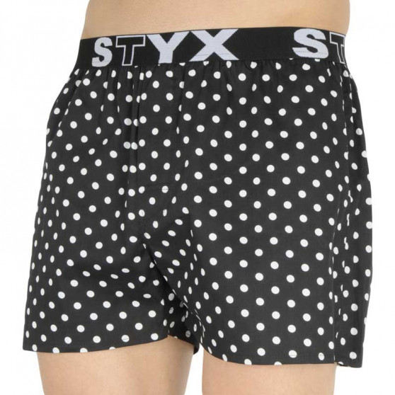 Boxers para homem Styx arte desporto borracha bolinhas (B1055)