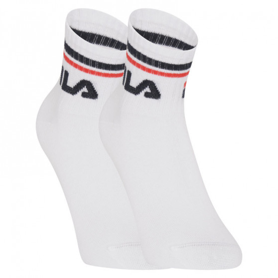 3PACK meias Fila branco (F9398-300)