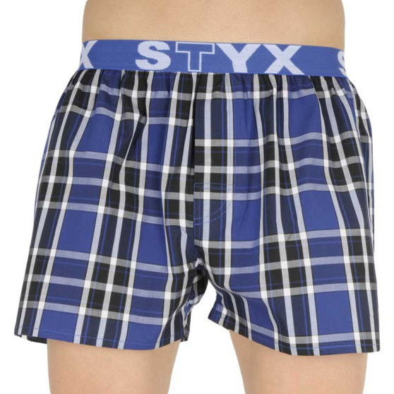 Boxers para homem Styx desporto elástico multicolorido (B832)