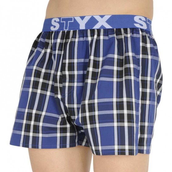 Boxers para homem Styx desporto elástico multicolorido (B832)