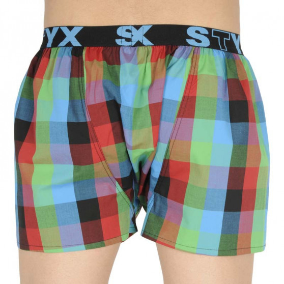 Boxers para homem Styx desporto elástico multicolorido (B836)