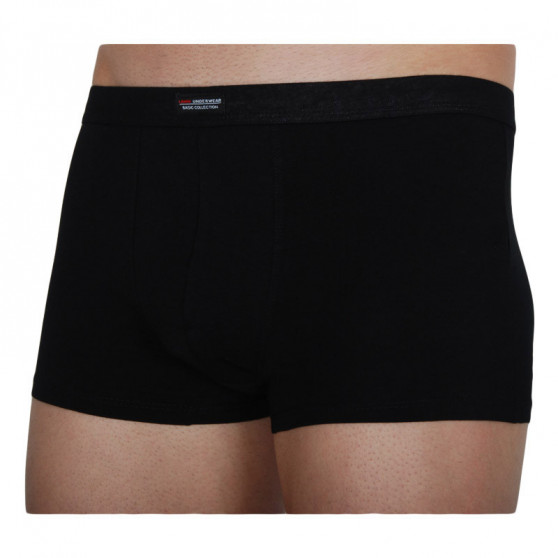 Boxers para homem Lama preto superdimensionado (M-4000 SZ-02)