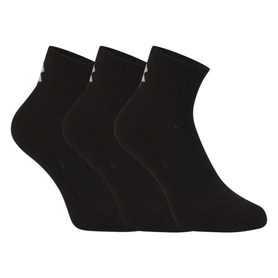 3PACK meias Under Armour preto (1358344 001)