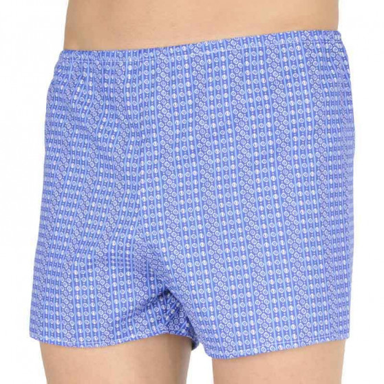 Boxers clássicos para homem Foltýn azul com rodas