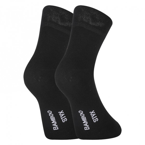 3PACK meias Styx ankle socks bambu preto (3HBK960)