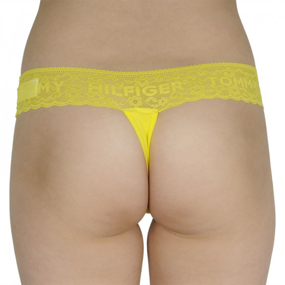 3PACK Tanga para mulher Tommy Hilfiger multicolorido (UW0UW02036 0TK)