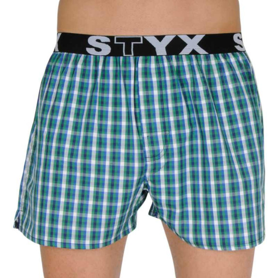 Boxers para homem Styx desporto elástico multicolorido (B113)