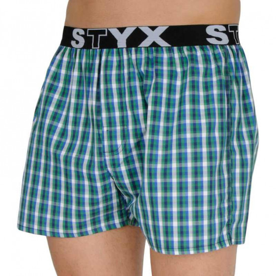 Boxers para homem Styx desporto elástico multicolorido (B113)