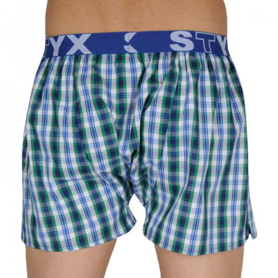 Boxers para homem Styx desporto elástico multicolorido (B103)