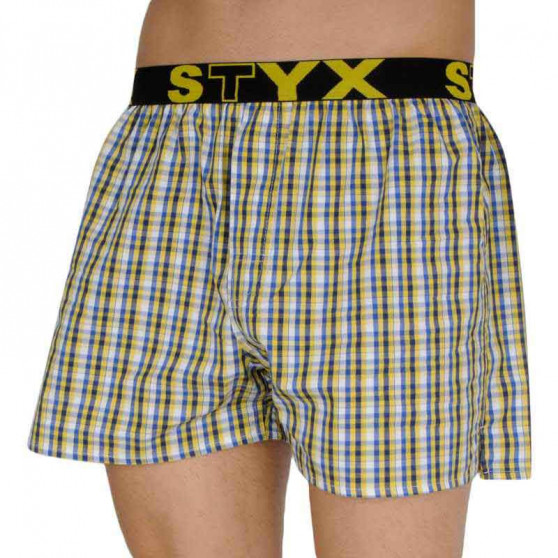 Boxers para homem Styx desporto elástico multicolorido (B107)