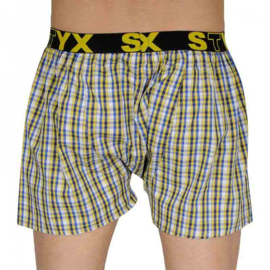 Boxers para homem Styx desporto elástico multicolorido (B107)