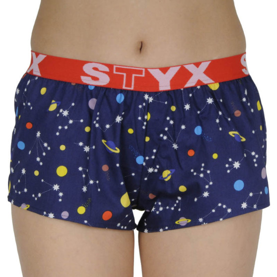 Boxers para mulher Styx arte esportes borracha planet (T1057)