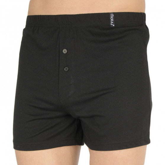 Boxers para homem Molvy preto (MP-1042-BBU)