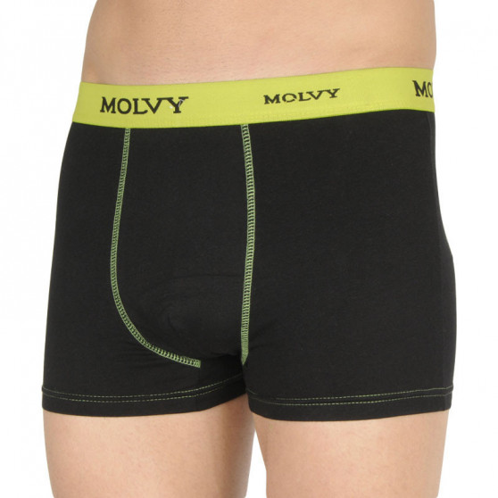 Boxers para homem Molvy preto (MP-1036-BEU)