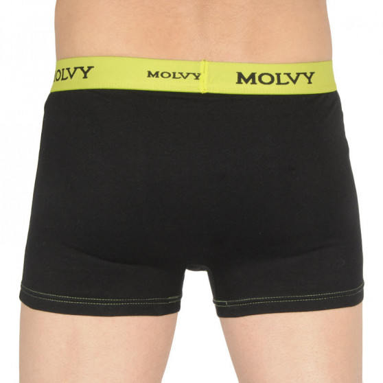 Boxers para homem Molvy preto (MP-1036-BEU)