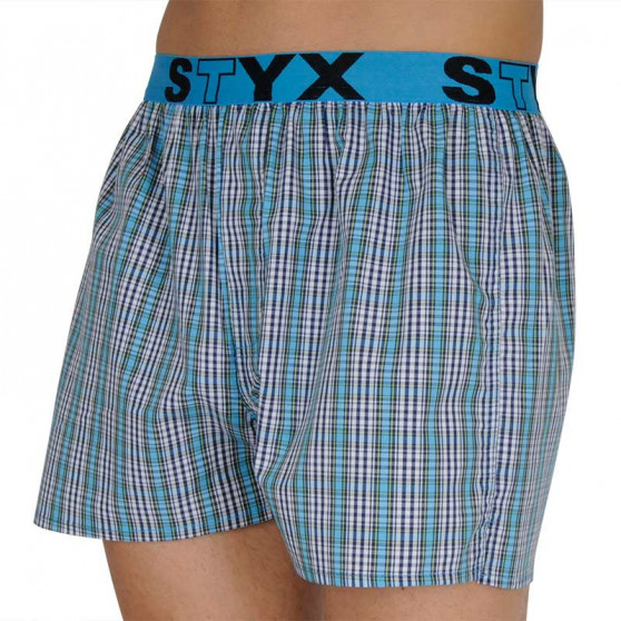 Boxers para homem Styx desporto elástico multicolorido (B112)