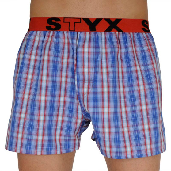 Boxers para homem Styx desporto elástico multicolorido (B110)