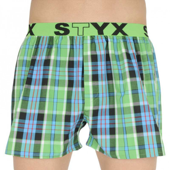 10PACK Boxers para homem Styx desporto elástico multicolorido (B8313234567890)